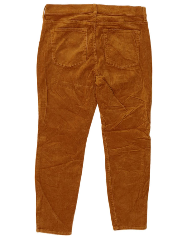 J. Crew Pantaloni skinny din catifea pentru femei, L29 L24, bumbac maro