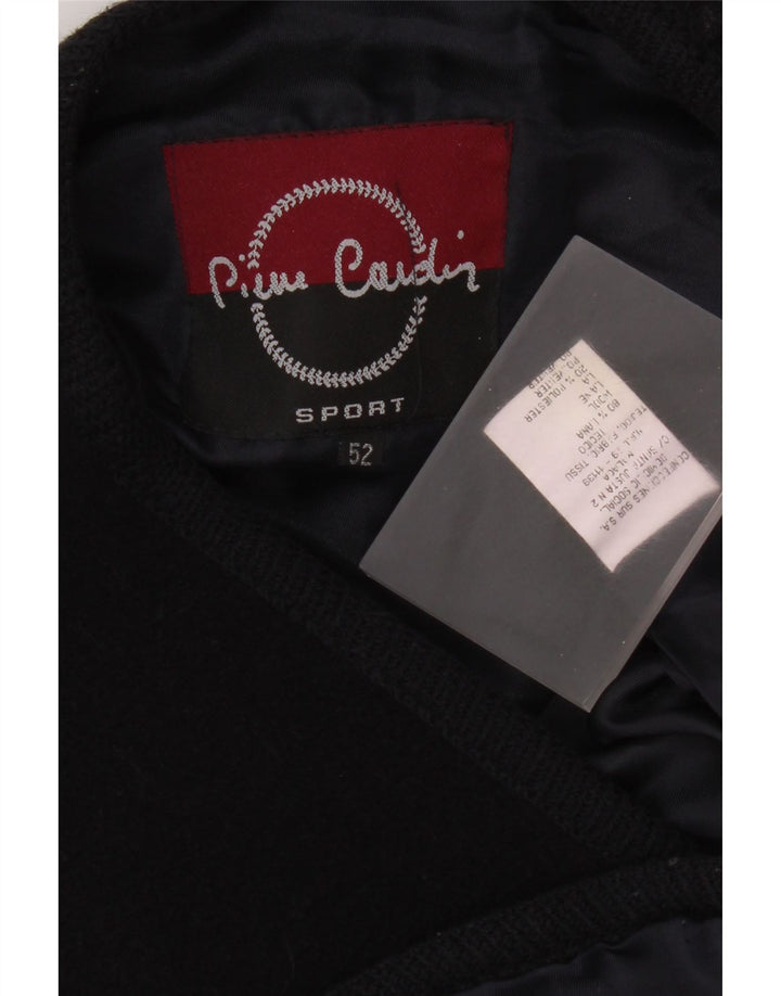 Vestă pentru bărbați Pierre Cardin IT 52 Lână mare albastru bleumarin