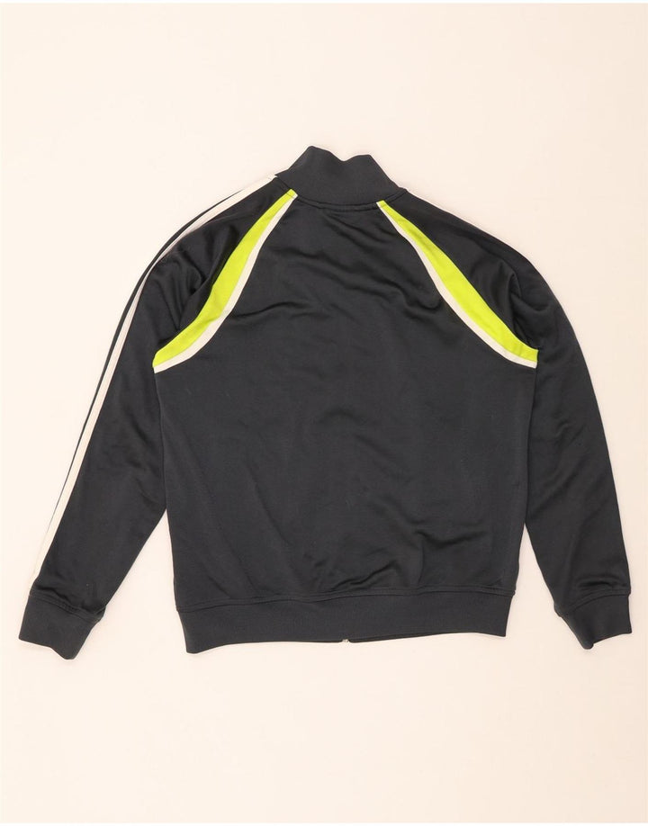 Jachetă de trening pentru băieți ADIDAS 13-14 ani, gri, poliester color bloc