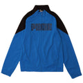 Jachetă de trening grafică PUMA pentru băieți 13-14 ani, albastru, color block