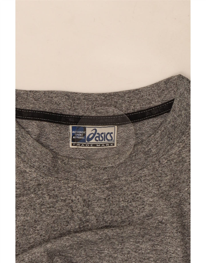 Tricou pentru bărbați Asics Top mare bumbac gri