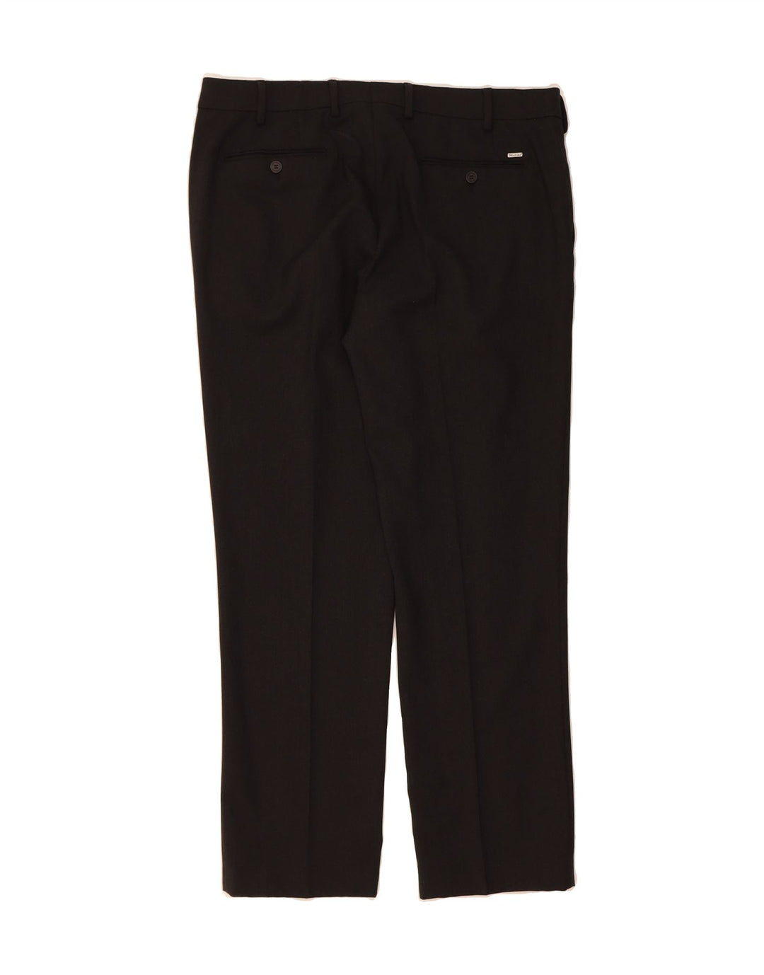 DOUGLAS Mens Straight Suit Trousers W38 L31 Grey Polyester Vintage Douglas and Second-Hand Douglas from Messina Hembry 