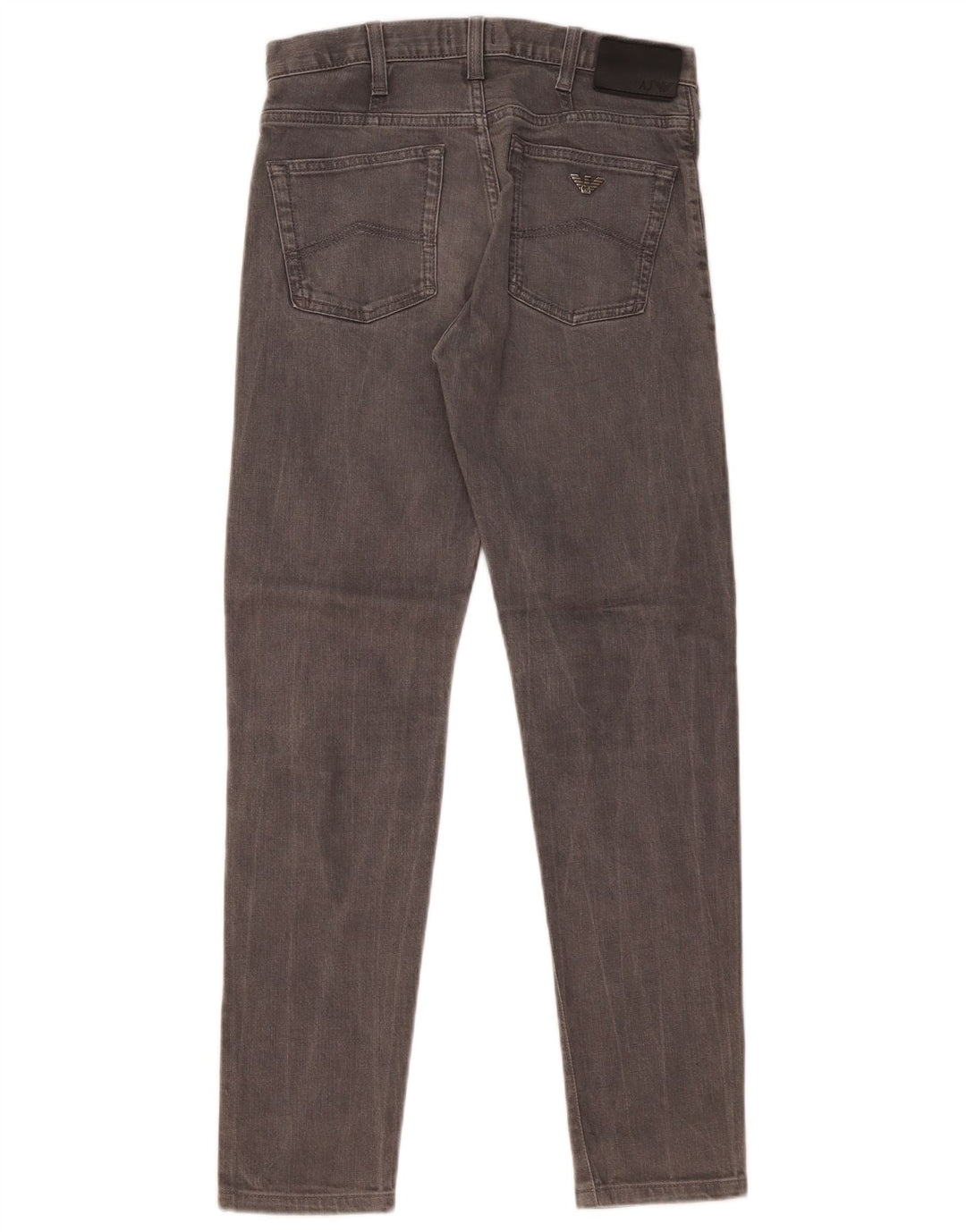 Blugi slim pentru bărbați Armani W28 L29 bumbac gri