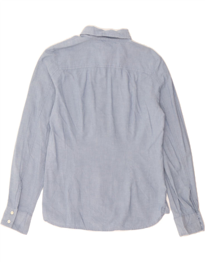 TOMMY HILFIGER Womens Shirt UK 14 Medium Blue Vintage Tommy Hilfiger and Second-Hand Tommy Hilfiger from Messina Hembry 