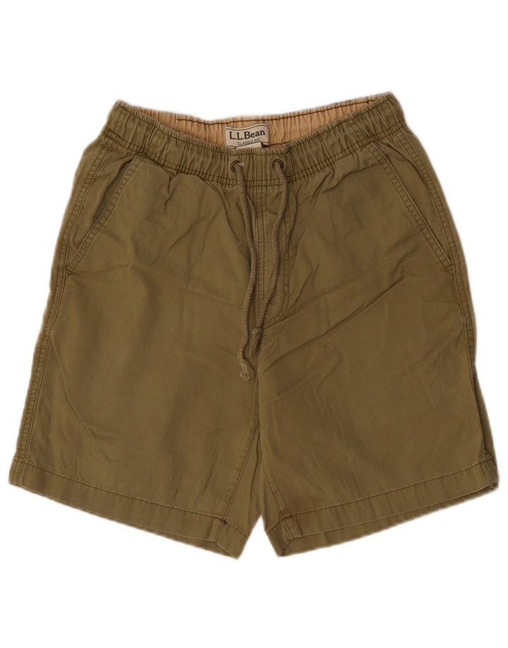 Pantaloni scurți L.L.Bean pentru bărbați, cu tăiere clasică, mici W27 bumbac kaki