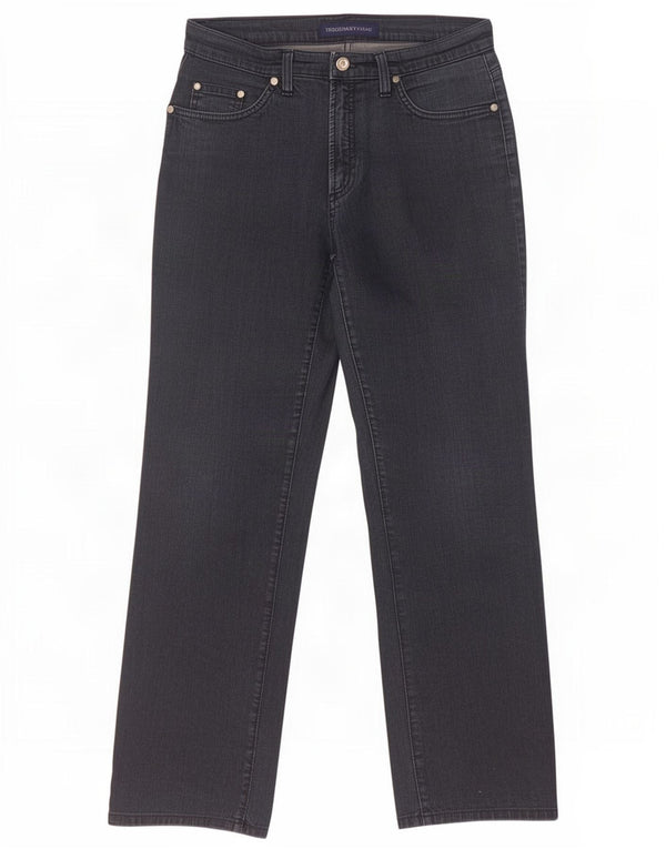 Blugi drepti pentru femei Trussardi W28 L30 Bumbac bleumarin
