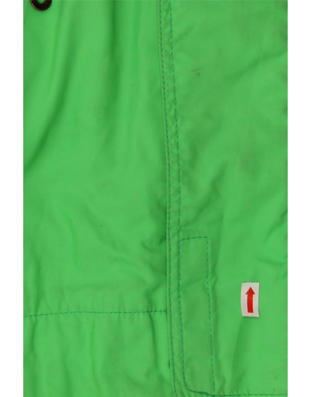 BELFE Mens Windbreaker Jacket IT 52 XL Green Colourblock Nylon Vintage Belfe and Second-Hand Belfe from Messina Hembry 