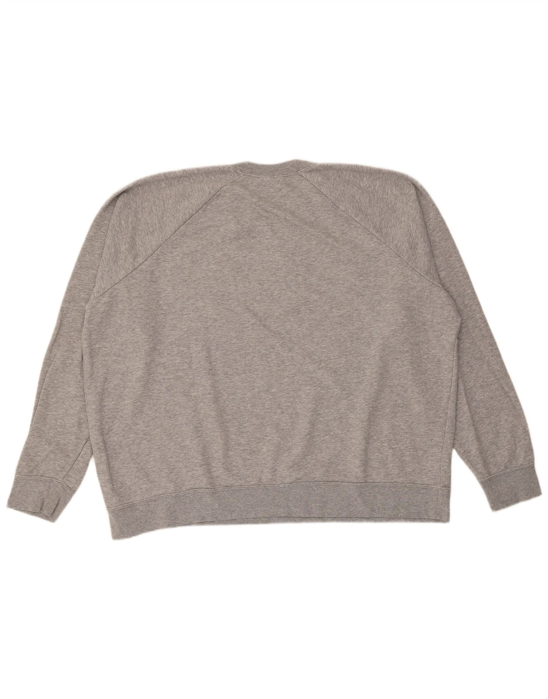 Pulover supradimensionat pentru femei Nike UK 20 2XL, bumbac cu pete gri