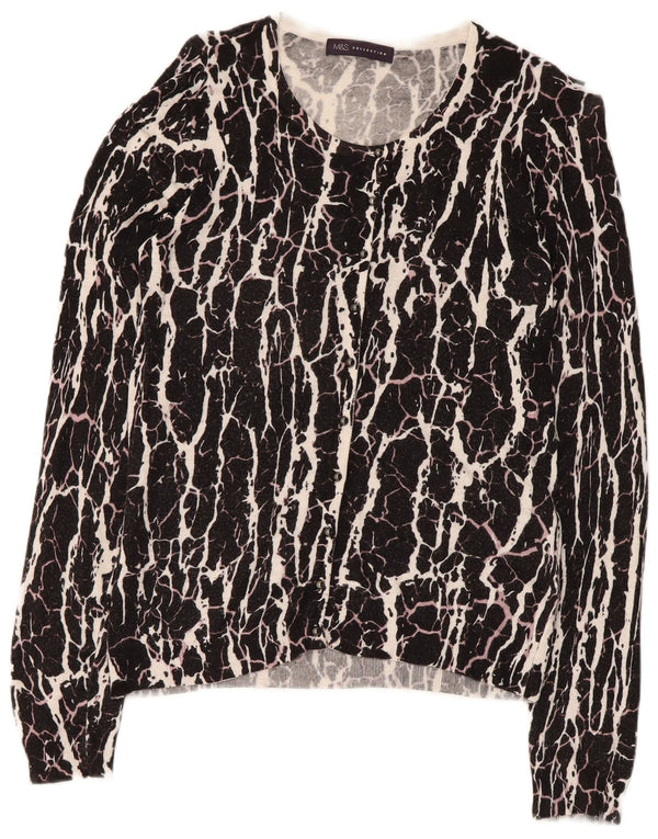 Pulover pentru femei Marks & Spencer cu gât de barcă UK 8 Small Black