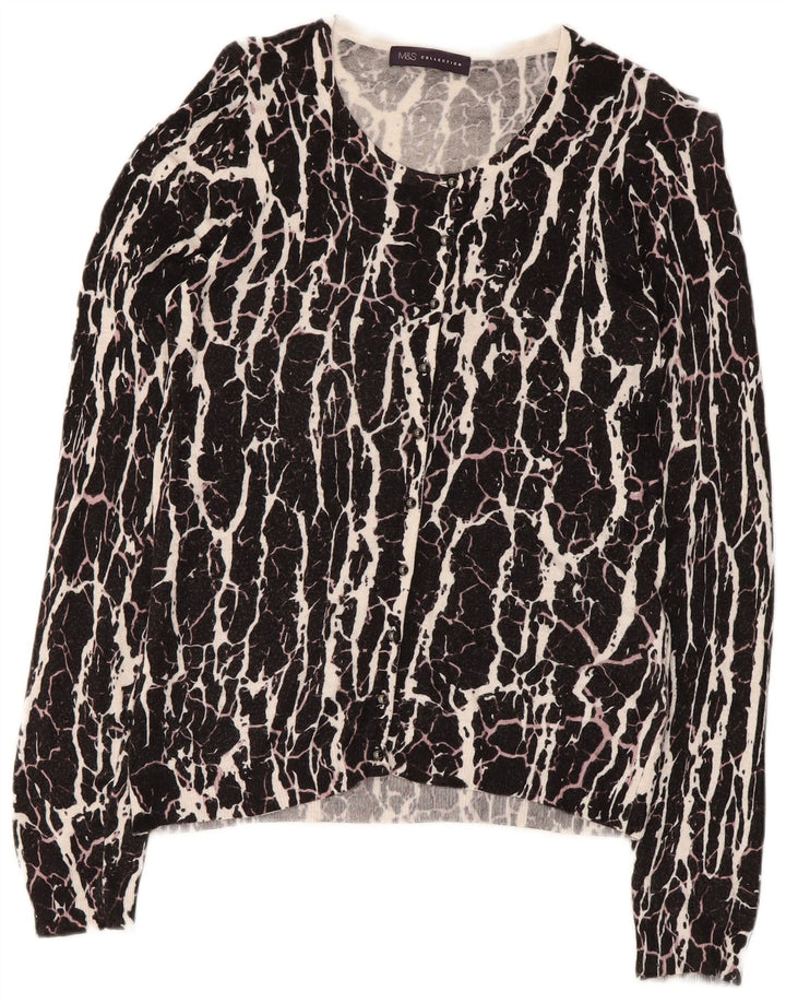 Pulover pentru femei Marks & Spencer cu gât de barcă UK 8 Small Black