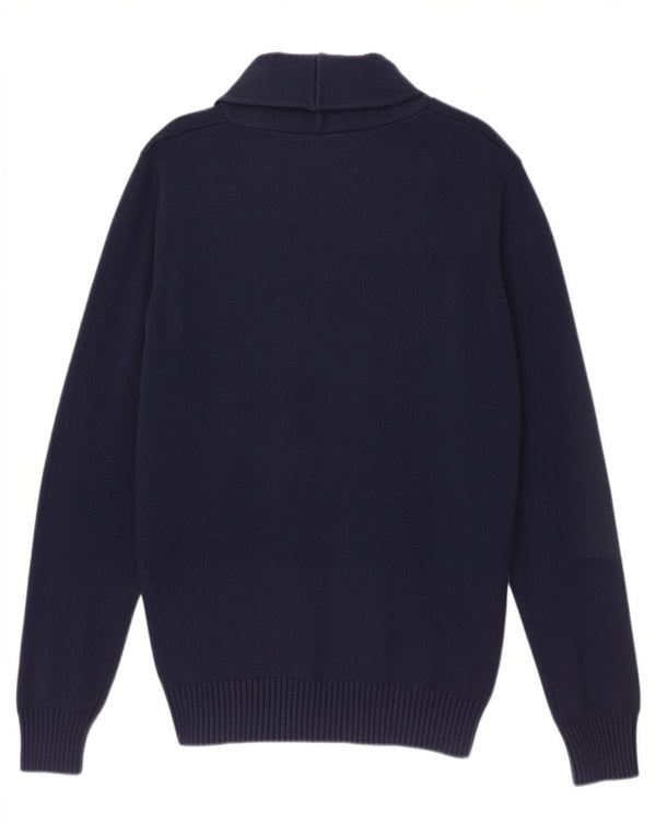Pulover cardigan pentru bărbați Jack & Jones, mare, bleumarin, bumbac