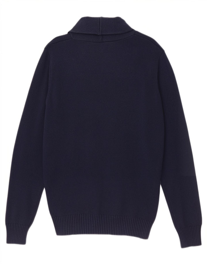 Pulover cardigan pentru bărbați Jack & Jones, mare, bleumarin, bumbac