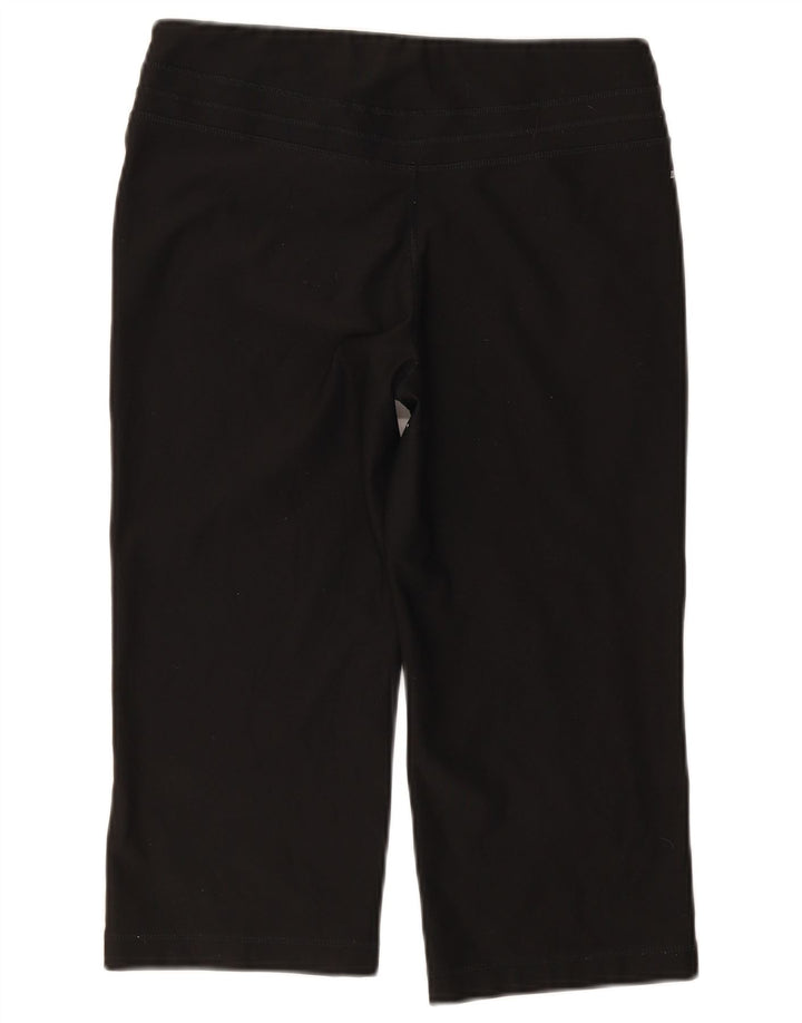Leggings Nike Dri Fit Capri pentru femei, negru mediu, poliester sport
