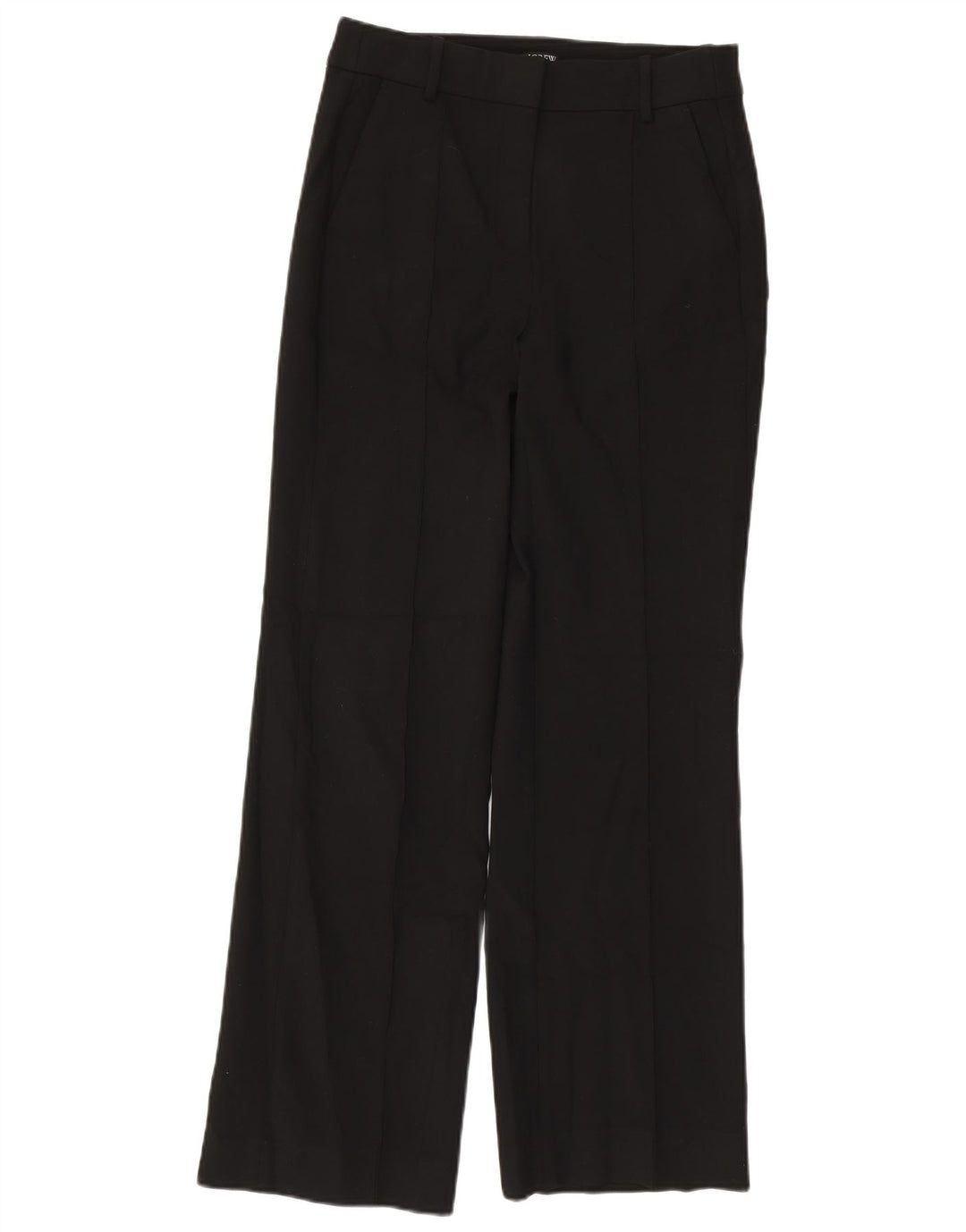 Pantaloni chino drepti pentru femei J. CREW US 6 Medium W30 L31 Poliester negru