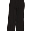 Pantaloni chino drepti pentru femei J. CREW US 6 Medium W30 L31 Poliester negru