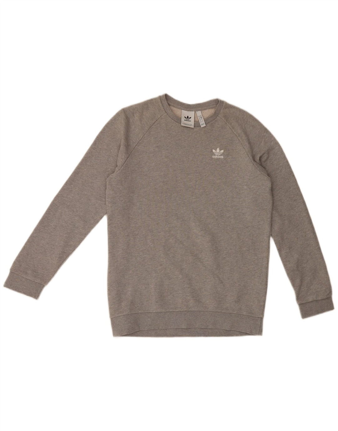 Hanorac pentru bărbați Adidas Jumper mic, gri, bumbac