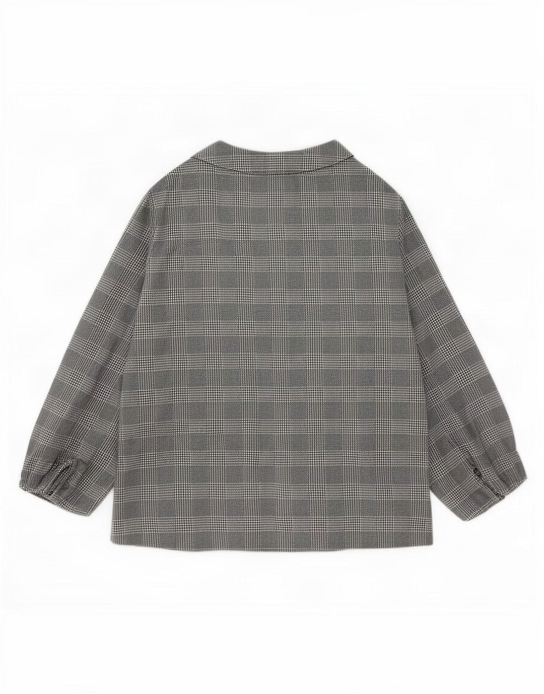 Top cardigan deschis pentru femei Lipsy UK 12 Poliester cu carouri gri mediu