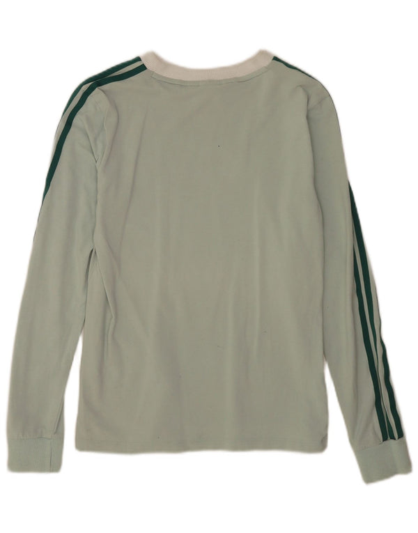 Top pentru femei Adidas cu mânecă lungă UK 10 Small Green