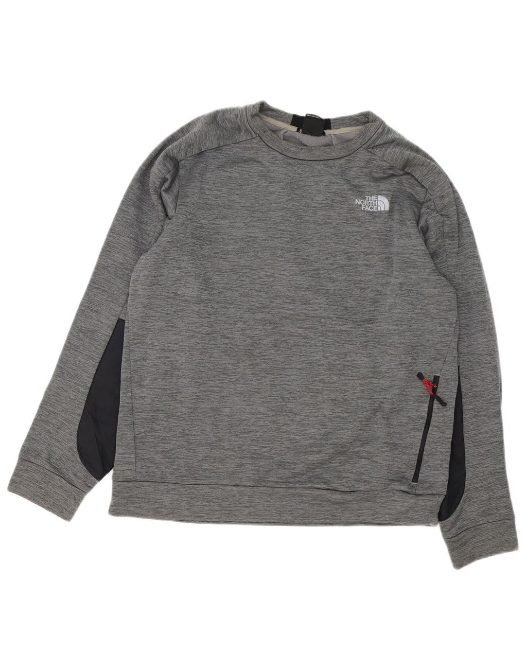 Pulover pentru bărbați The North Face, mare, gri, poliester color bloc