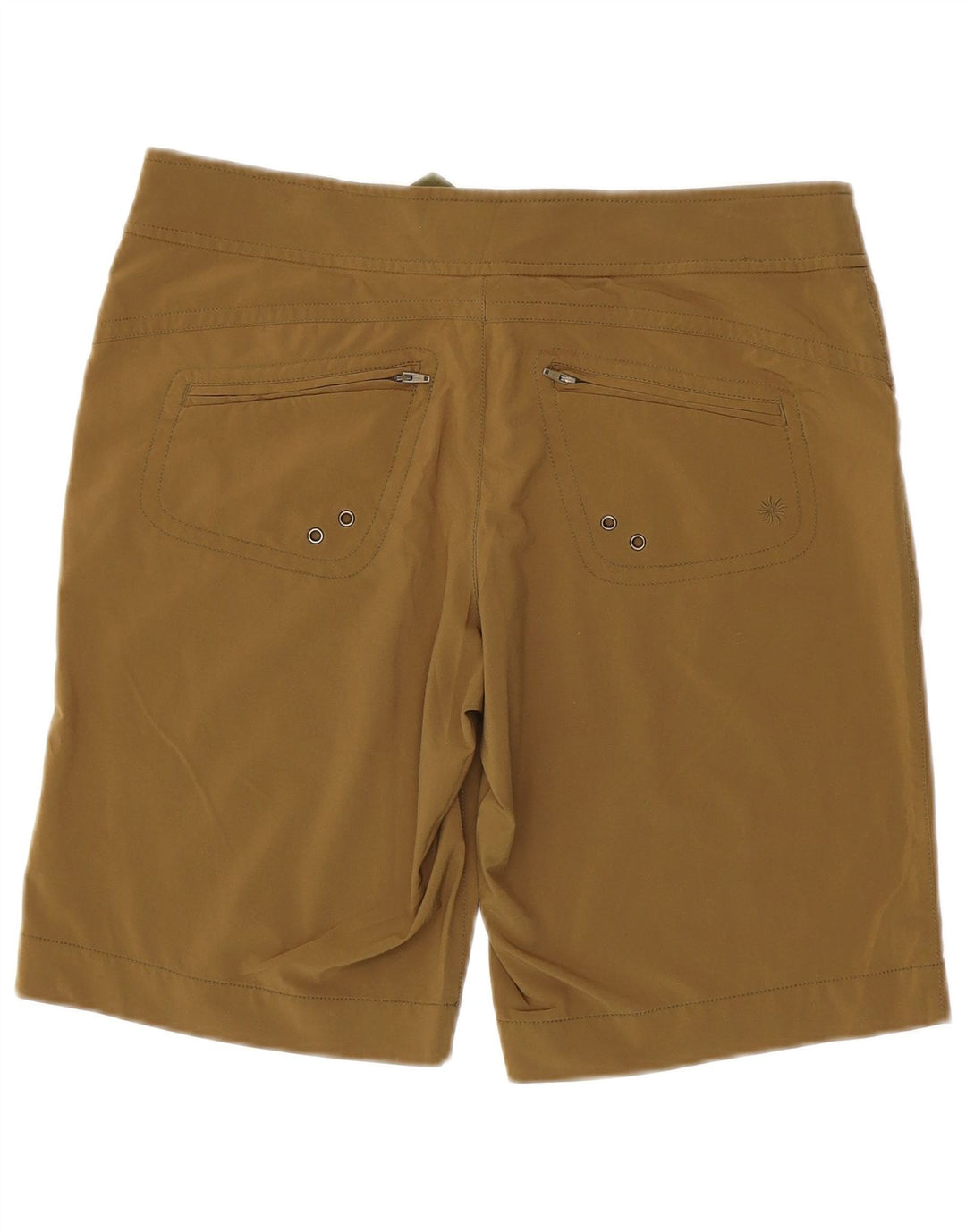 Pantaloni scurti cargo pentru femei ATHLETA US 8 Medium W34 Kaki Poliester