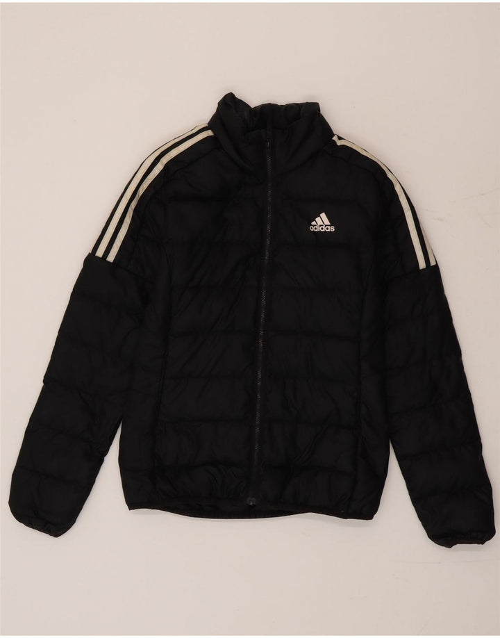 Jachetă căptușită pentru femei Adidas UK 4/6 XS poliester negru