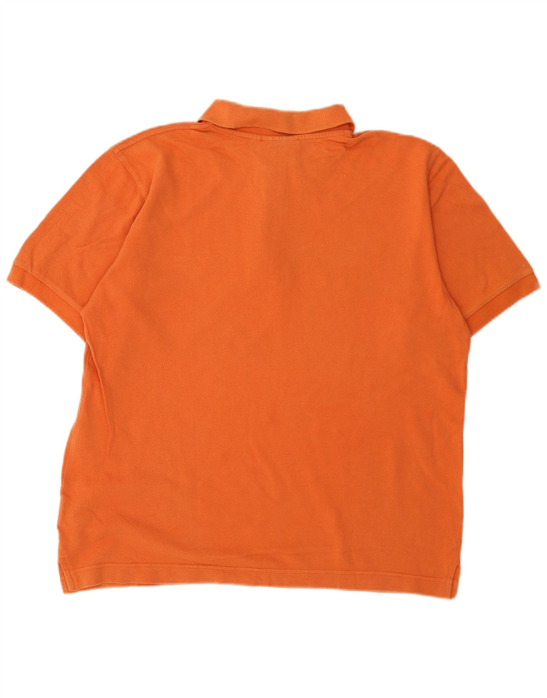Tricou polo pentru bărbați Lotto, bumbac portocaliu mare