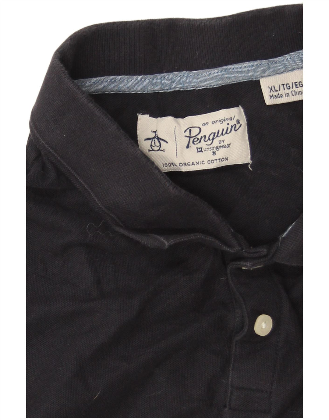 Cămașă polo pentru bărbați Penguin XL Bumbac bleumarin