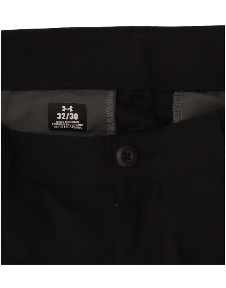 Pantaloni chino drepti pentru femei Under Armour W32 L30 bleumarin