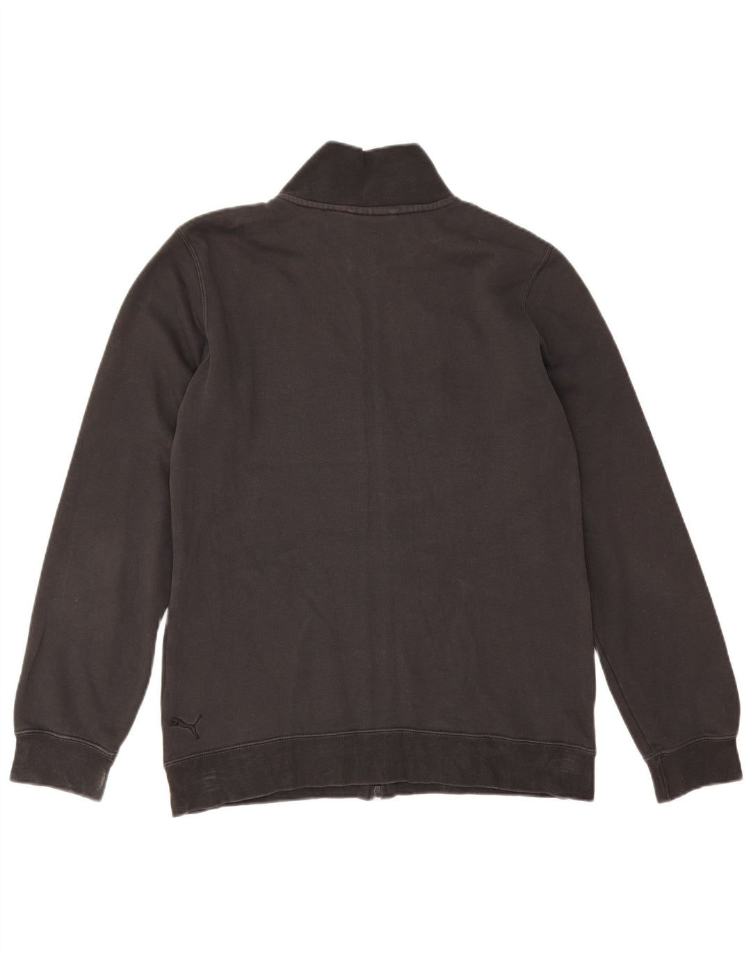 Jachetă de top cu trening grafic Puma pentru femei UK 14 Large Black