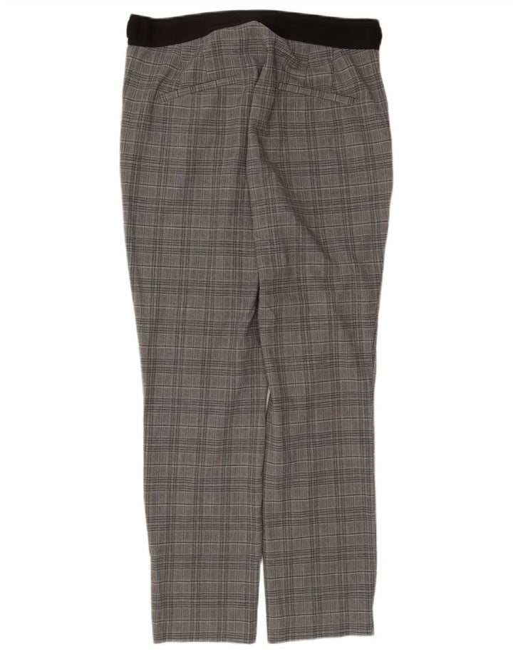 Pantaloni de costum drepți pentru femei Zara L32 L28 Gri poliester