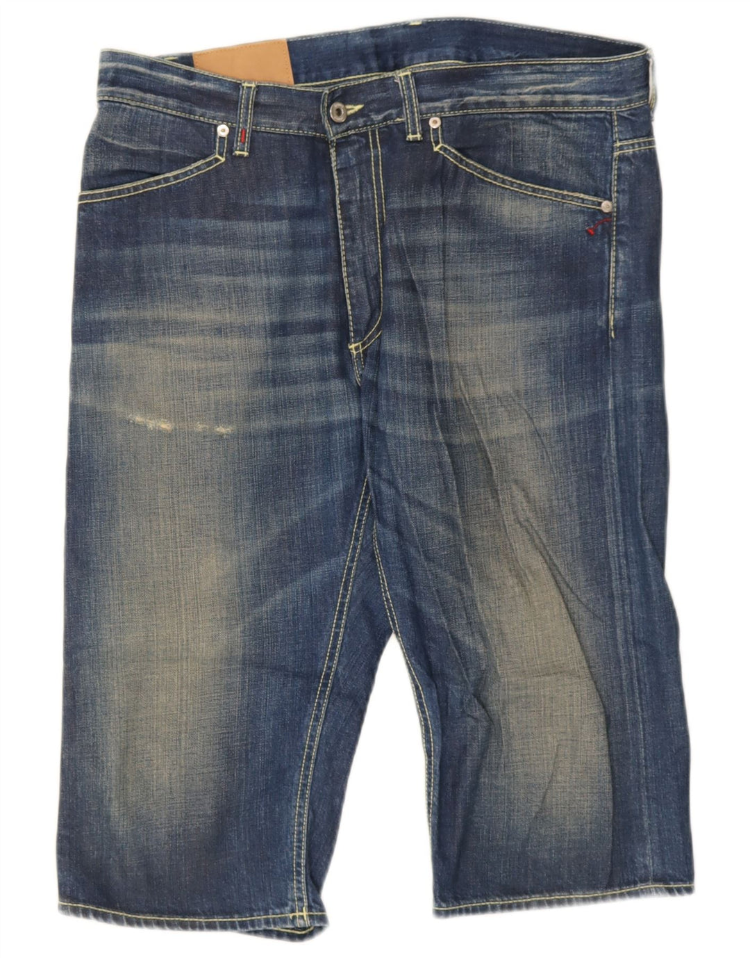 Pantaloni scurți Dondup pentru bărbați din denim W36, mare, albastru, bumbac