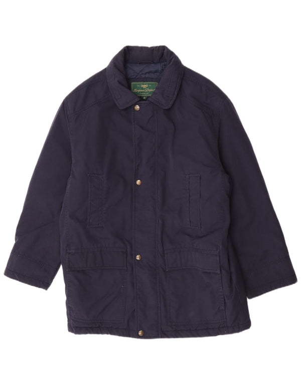 Palton pentru bărbați European Project UK 38 Medium Bleumarin