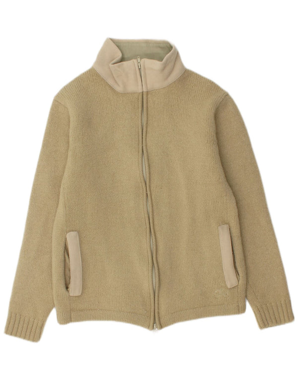 Pulover cardigan pentru femei French Connection UK 14 Lână mare bej