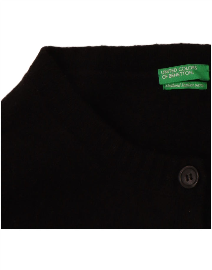 Pulover cardigan pentru femei Benetton UK 10 Small Black