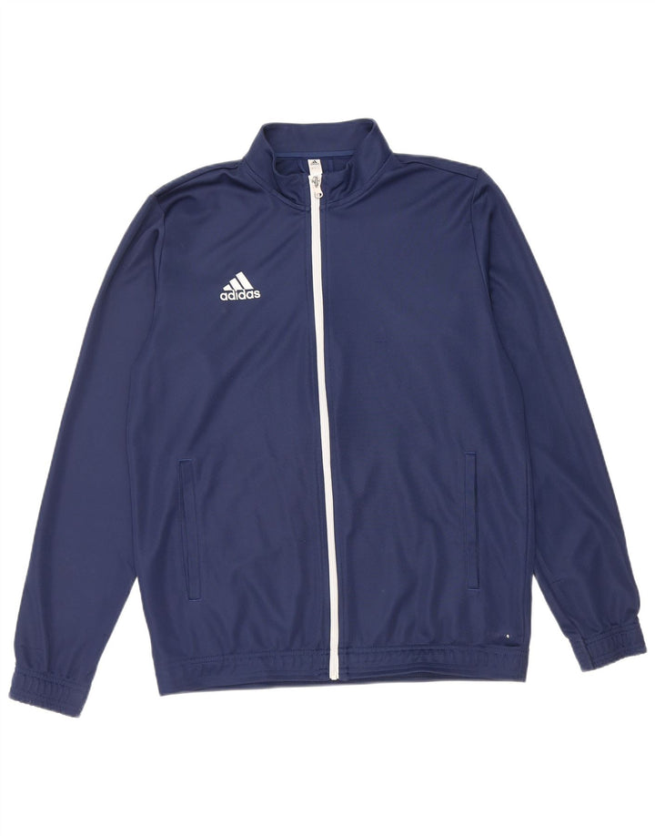 Jachetă de trening pentru bărbați Adidas, mare, albastru, poliester