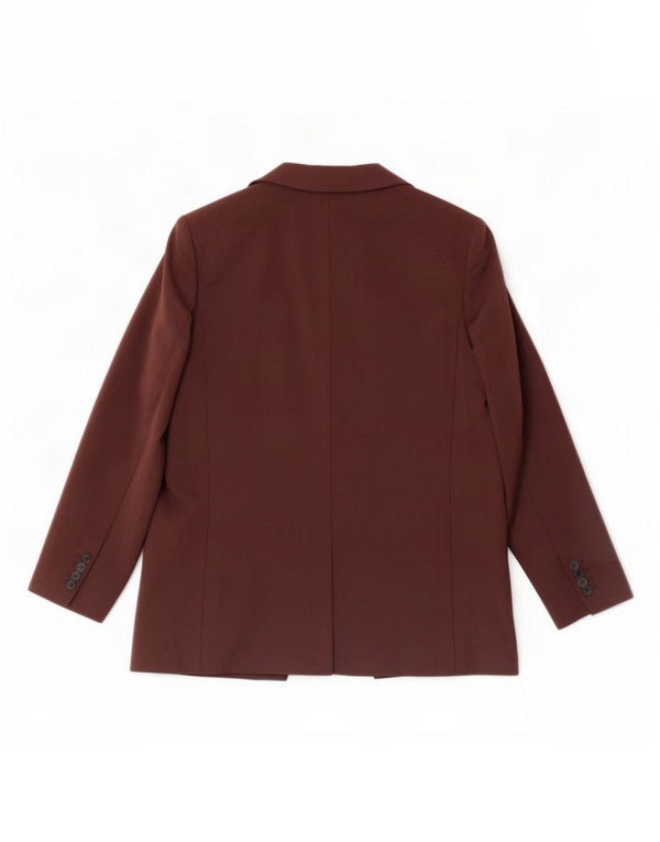 Jachetă pentru femei Marks & Spencer cu 1 nasture, UK 18 XL, maro, poliester