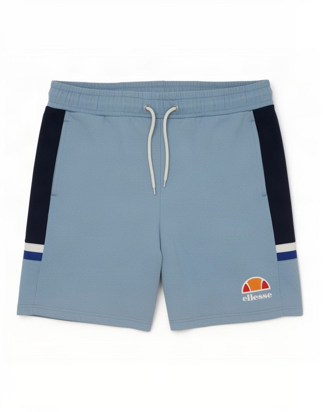 Pantaloni scurți sport Ellesse pentru bărbați, albastru mediu, bumbac color bloc