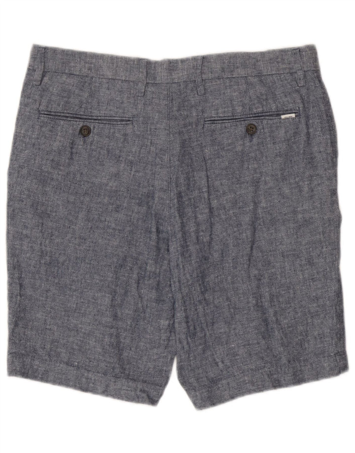 Pantaloni scurți chino pentru bărbați Marks & Spencer W32, in albastru mediu