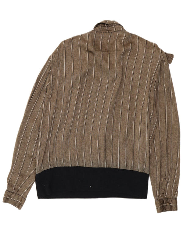 Bluză oversize militară vintage pentru femei Top IT 44 Medium Khaki Dungi