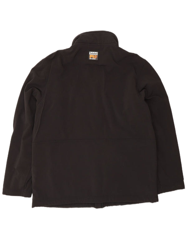 Jachetă Windbreaker pentru bărbați Timberland UK 42 XL Poliester negru