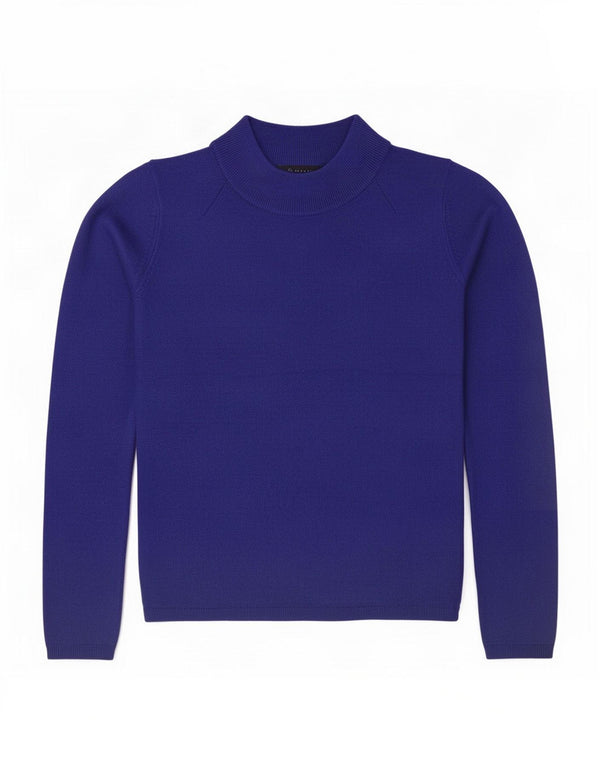 Pulover cu gât țestoasă pentru femei Marks & Spencer UK 8 Mic albastru acrilic
