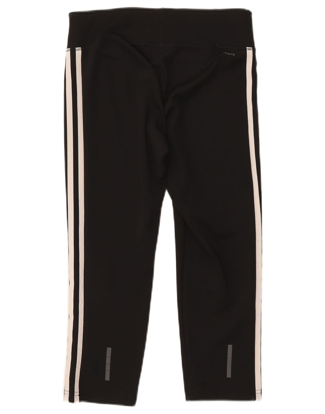 Leggings ADIDAS Climalite Capri pentru femei UK 8/10 Poliester negru mic
