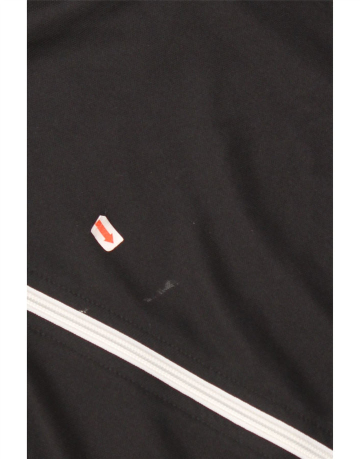 Jachetă de trening Aeroready ADIDAS pentru băieți 13-14 ani, poliester negru