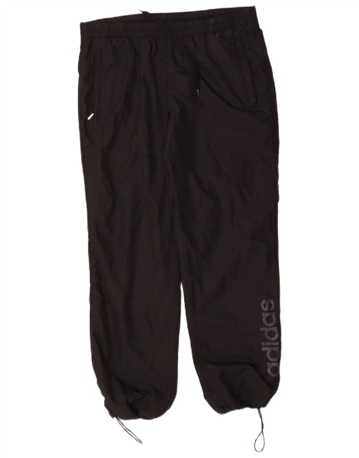 Pantaloni de trening grafic pentru bărbați ADIDAS Pantaloni de jogging Poliester mediu negru