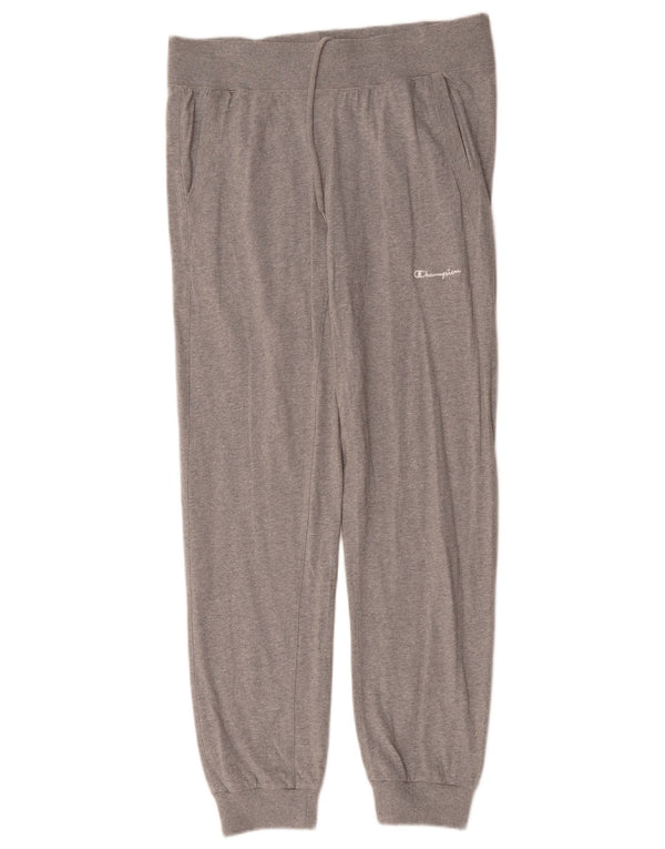 Pantaloni de trening pentru femei Champion Pantaloni de jogging UK 14 Bumbac cu pete gri mediu