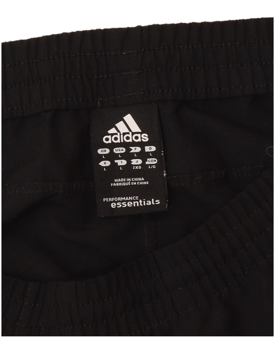 Pantaloni de trening Adidas pentru bărbați, mari, negru, poliester