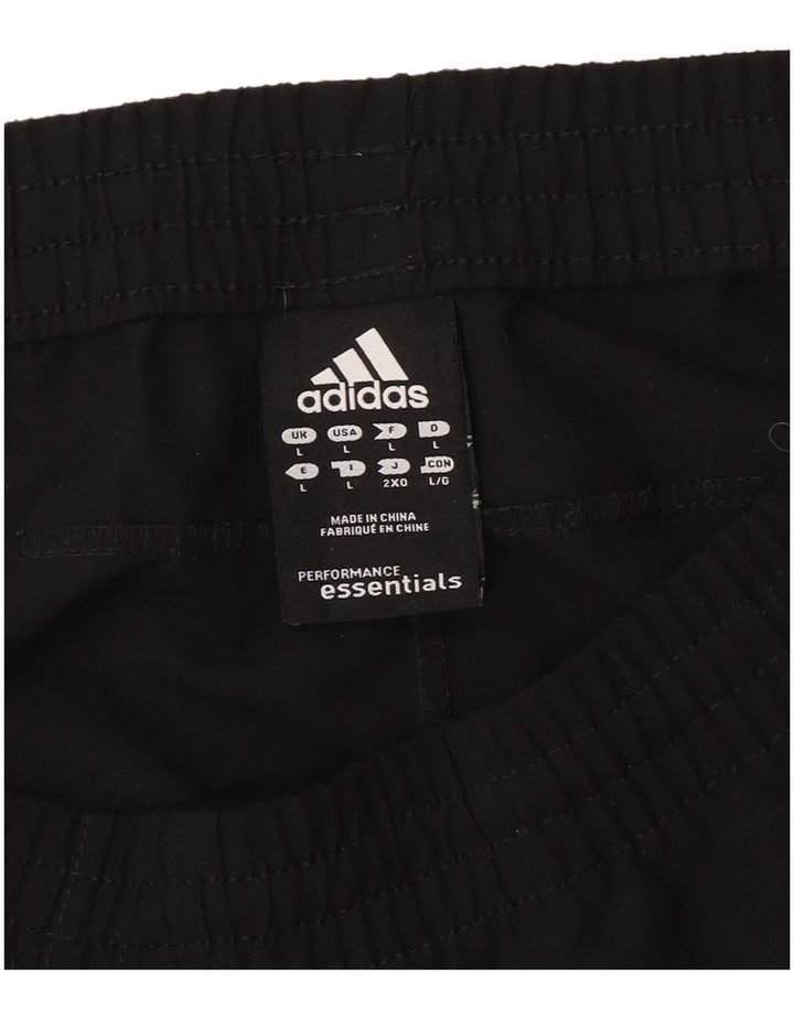 Pantaloni de trening Adidas pentru bărbați, mari, negru, poliester