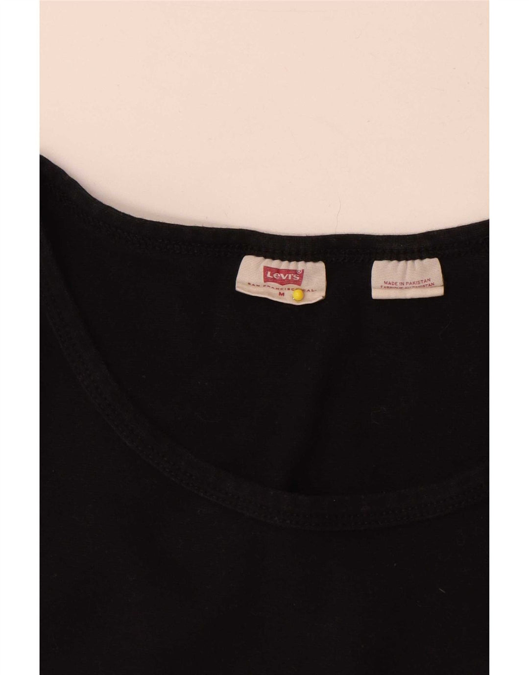 Tricou pentru femei Levi's Top UK 12 Medium Black Bumbac