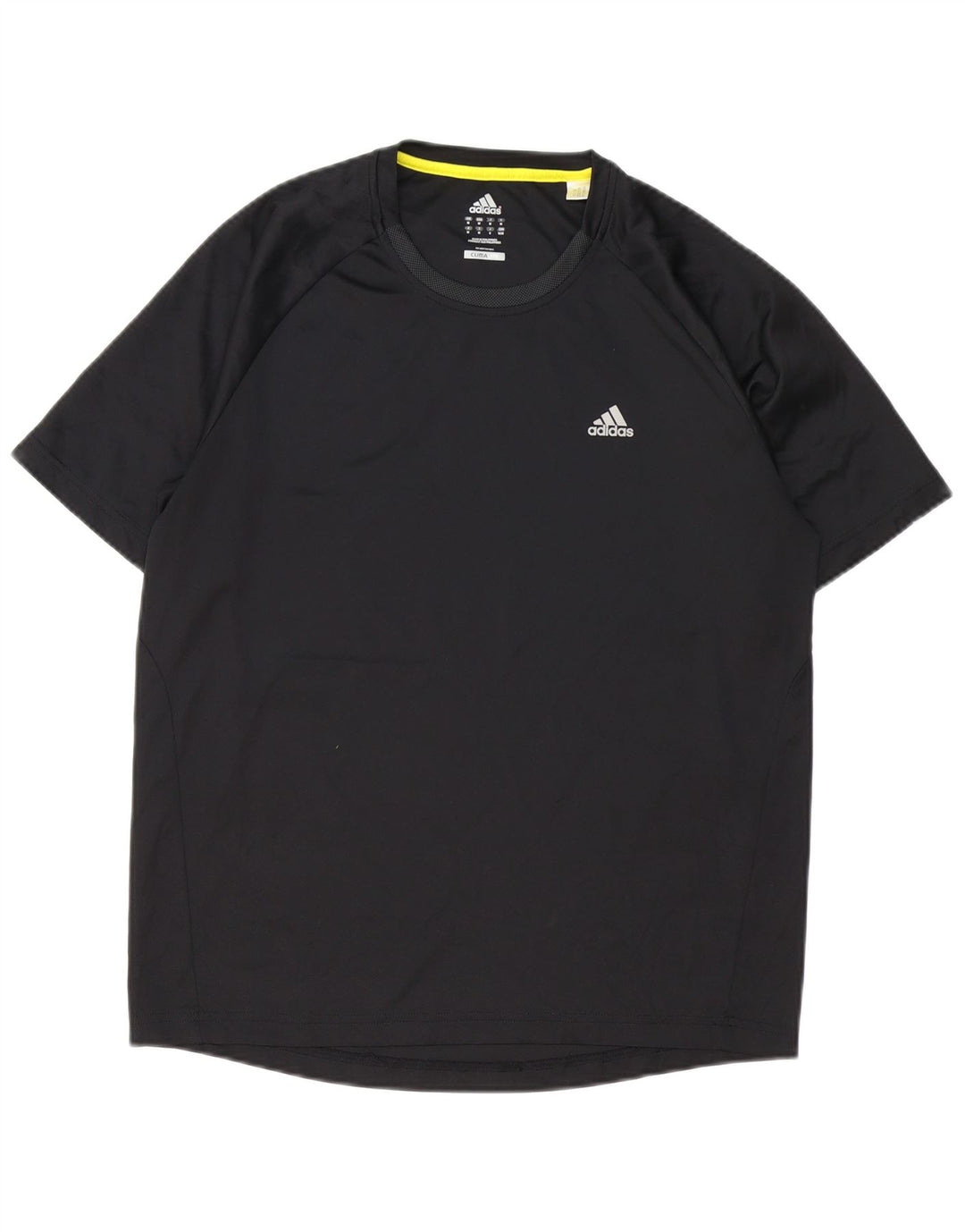 Tricou Adidas Climalite pentru bărbați Top Mediu Negru