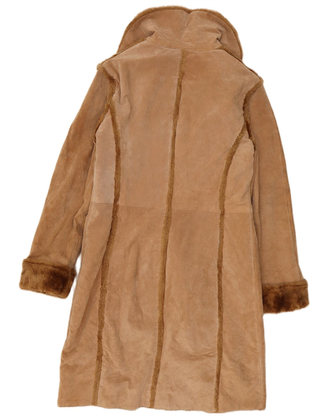 Palton din shearling pentru femei Montereggi IT 46 din piele mare bej